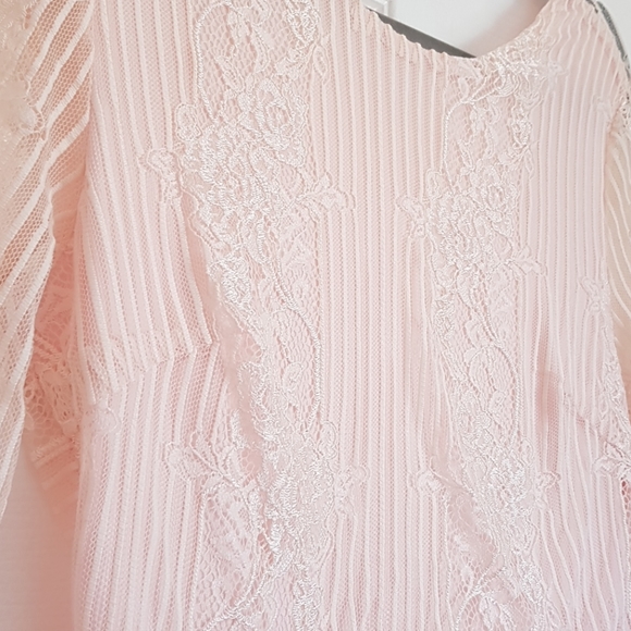 🇺🇦Ukraine fundraiser: L'ATISTE Pink Lace Dress - Picture 4 of 10